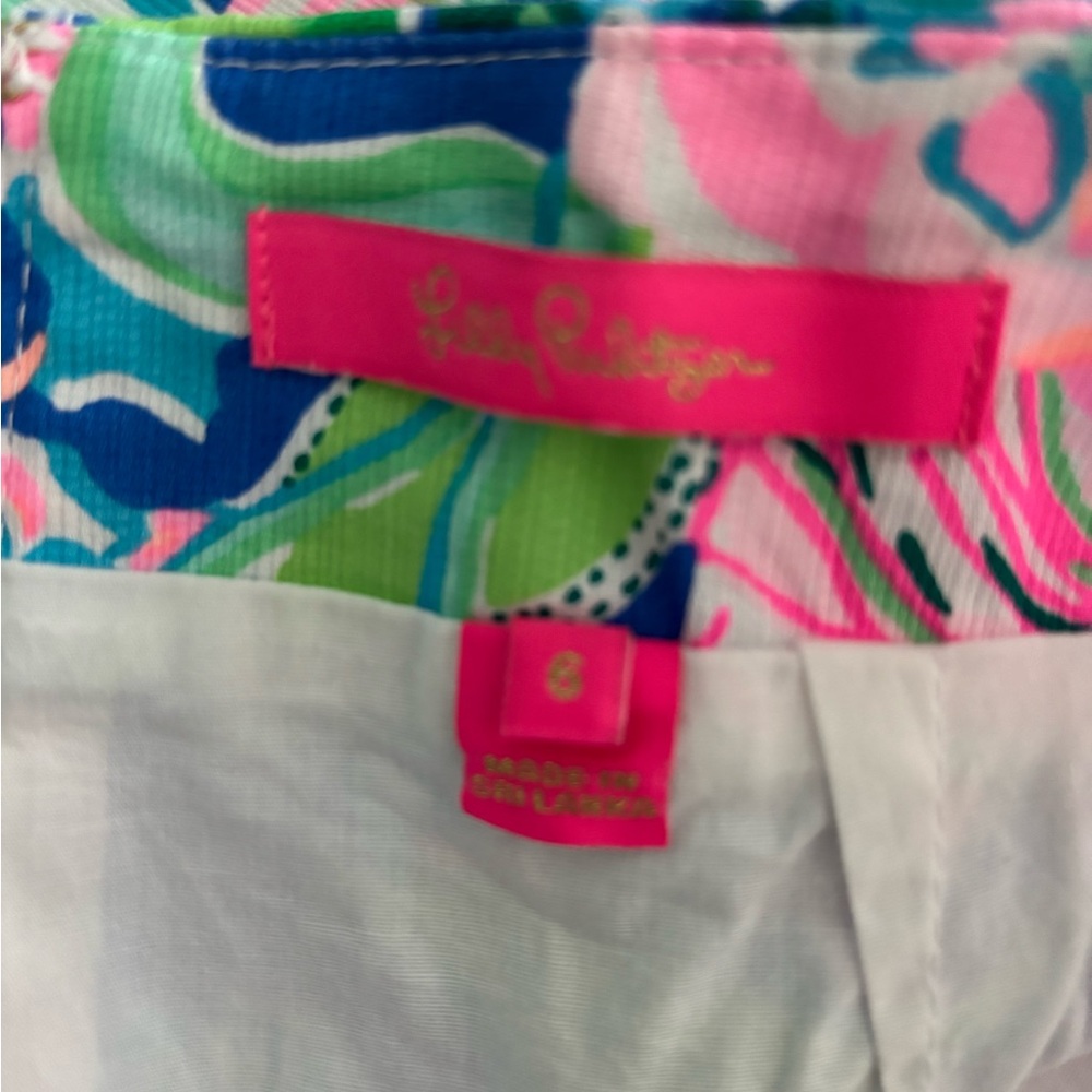 Lilly Pulitzer Skort, Size 6, EUC - Picture 6 of 7